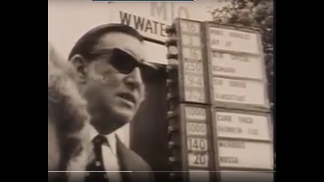 Bill Waterhouse Bookmaker Sydney  - 10 Nov 1986