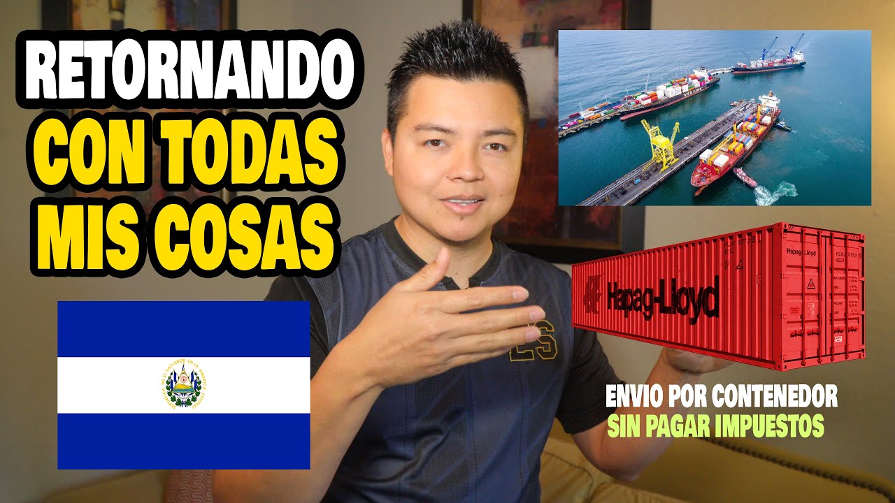 EMVIO DE CONTENEDORES a El Salvador, todo lo que necesitas saber