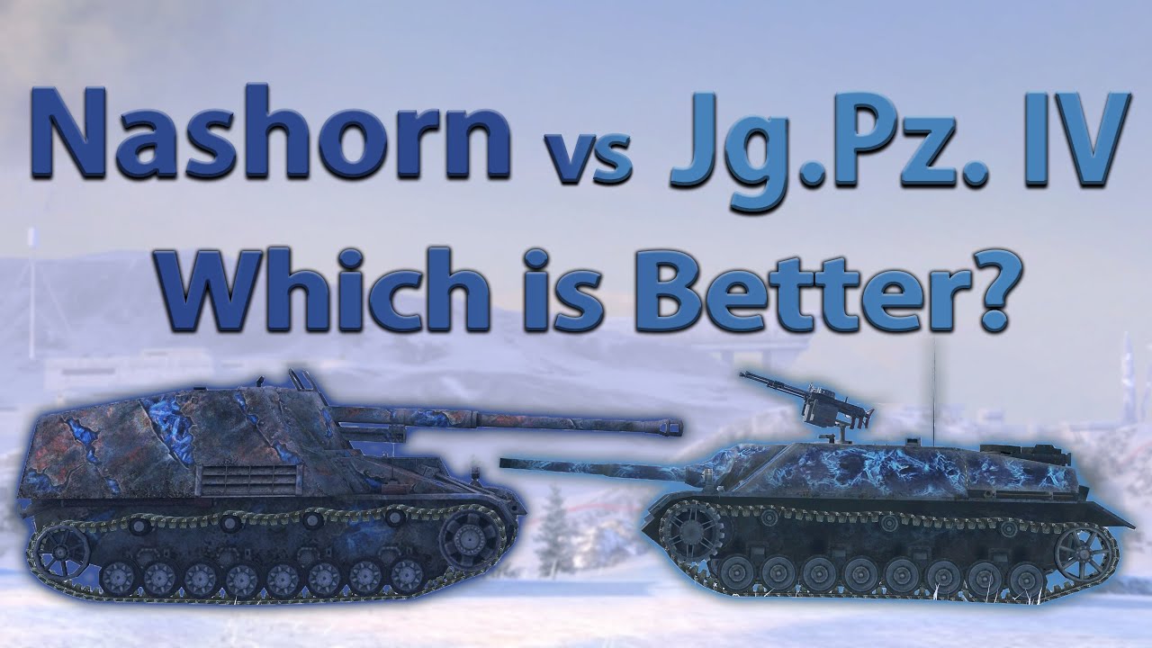 WOT Blitz Face Off || Jagdpanzer IV vs Nashorn