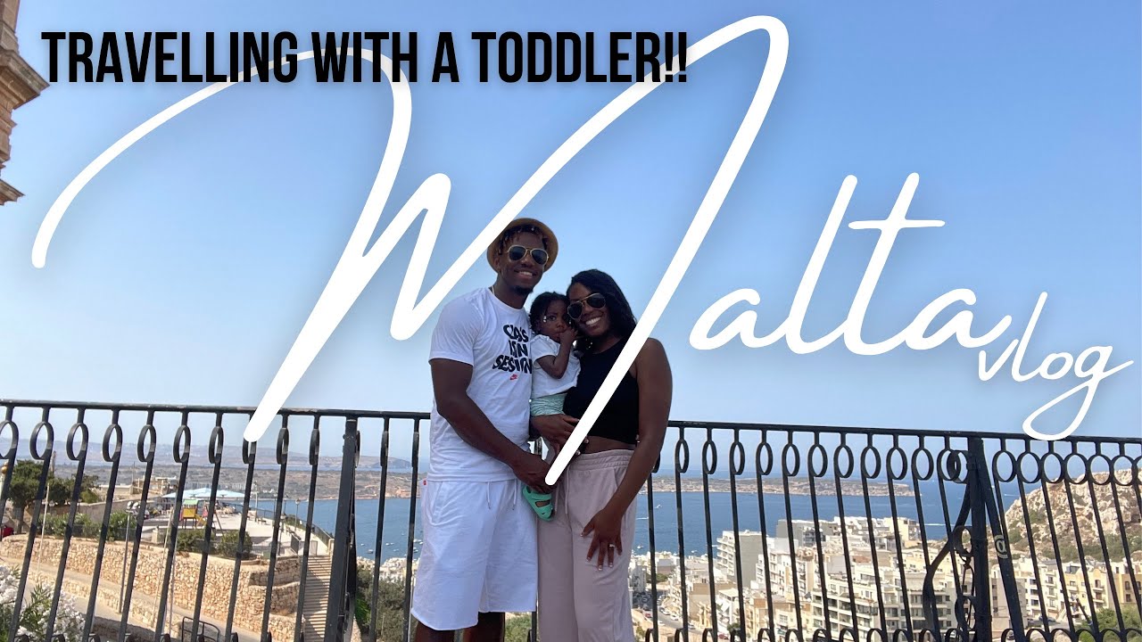 We went to MALTA! | Family travel vlog, and some toddler travel tips!
