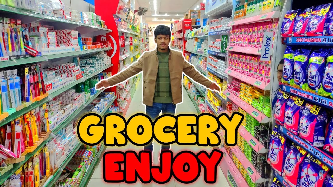 Crazy Late Night Grocery shopping 🛍️|| Maza Aa Gaya 😋 #shortsfeed