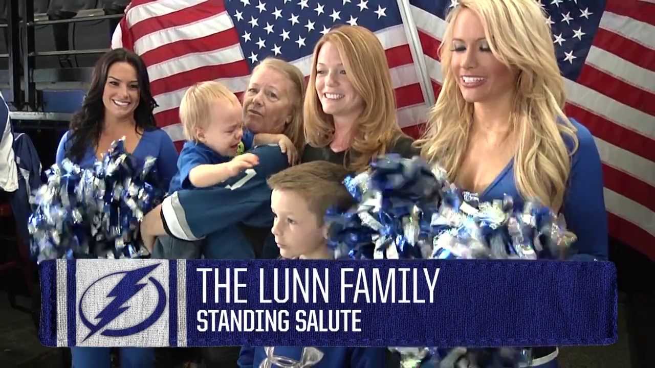 Soldier Surprises Family At Tampa Bay Lightning Game