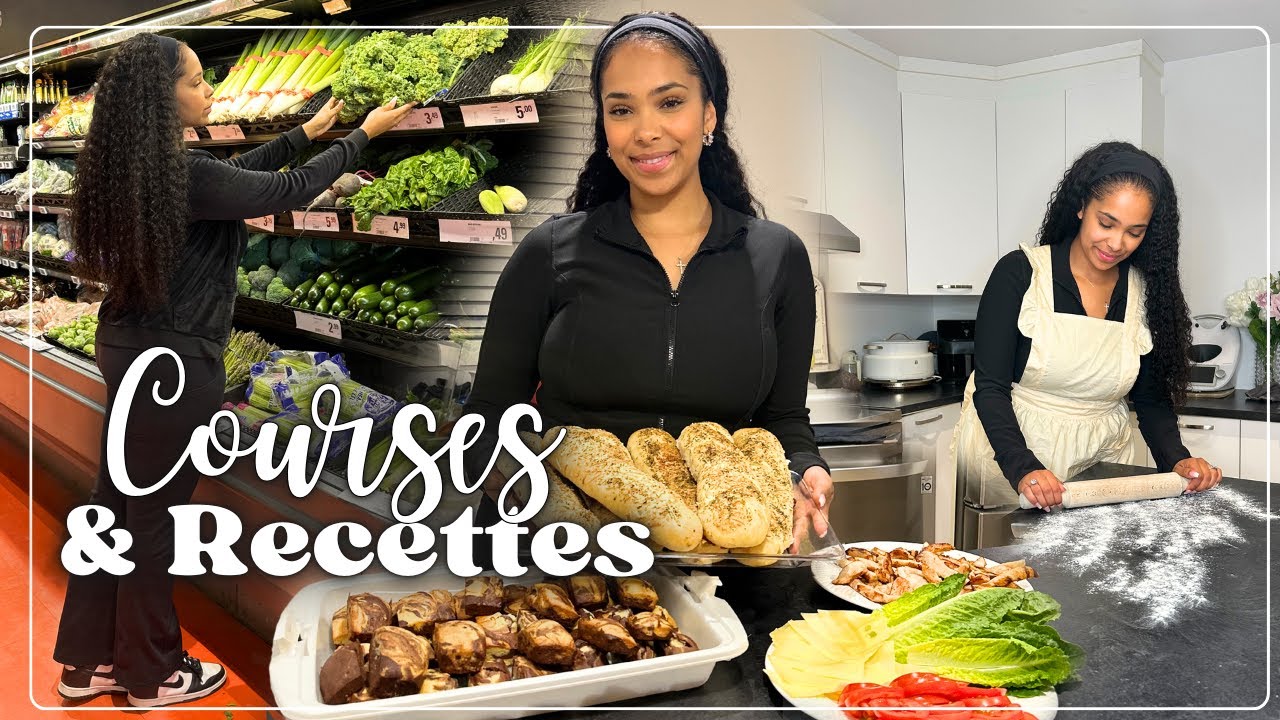 🛒 On fait les courses ensemble + recettes faciles pour la famille !
