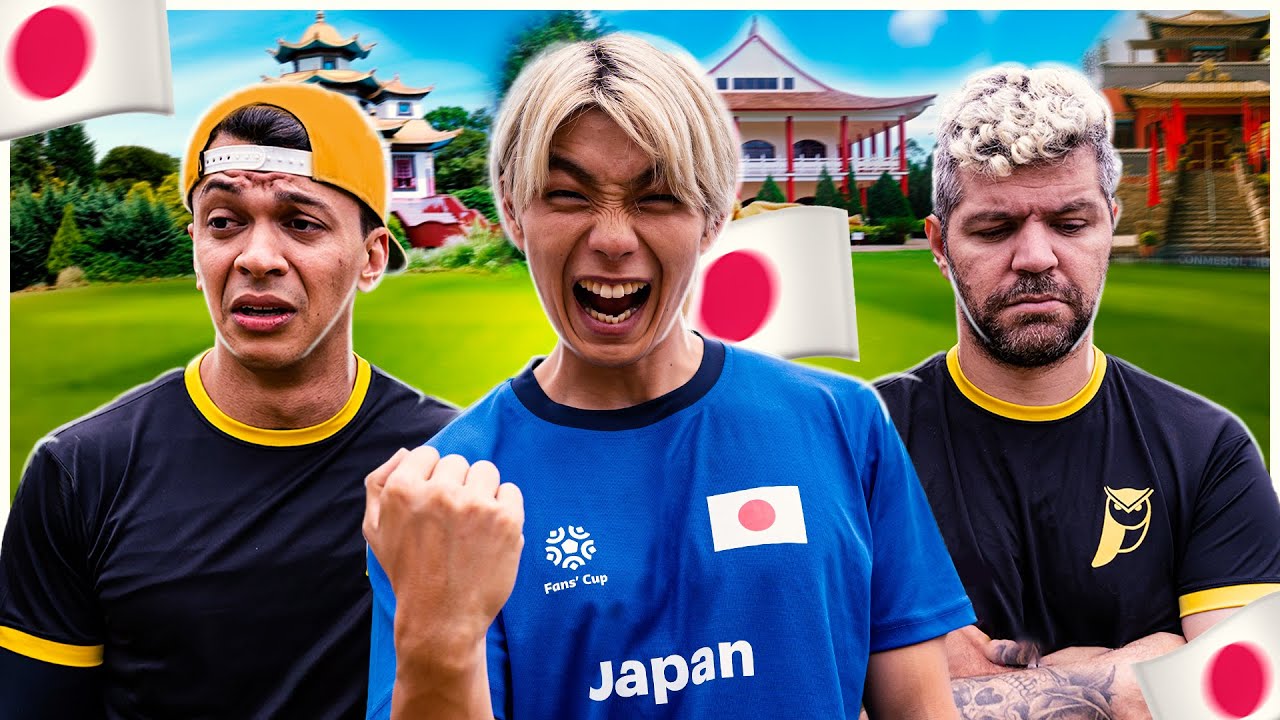 UM YOUTUBER JAPONES NOS DESAFIOU! QUEM VENCEU?! 🇧🇷 x&nbsp;🇯🇵
