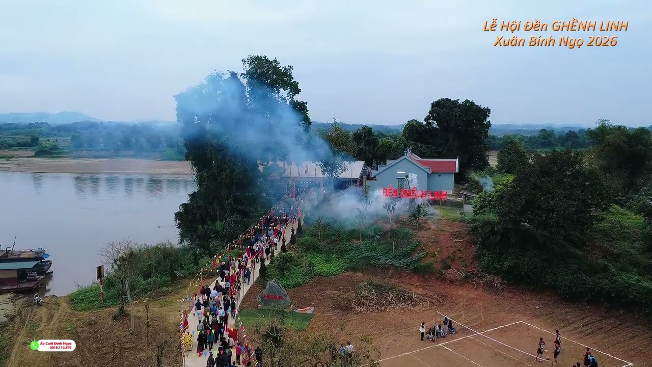 Toàn cảnh Rước Lễ ĐỀN GHỀNH LINH năm 2026