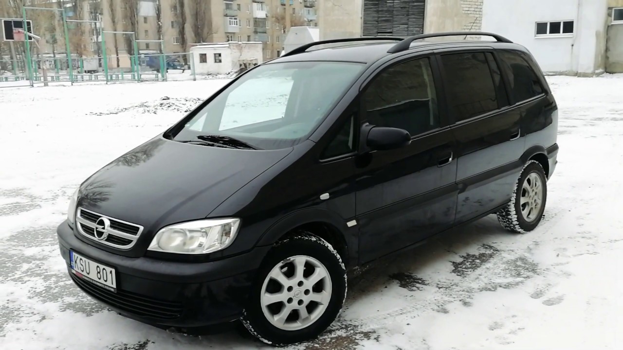 Opel Zafira 1.8l. UAB VIASTELA. Авто из Литвы.