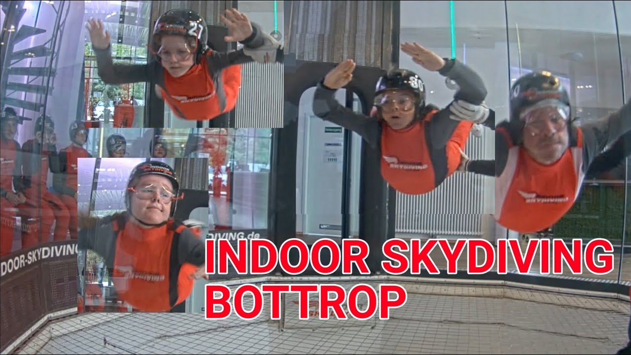 Wir fliegen im Indoor Skydiving in Bottrop im Juli 2020