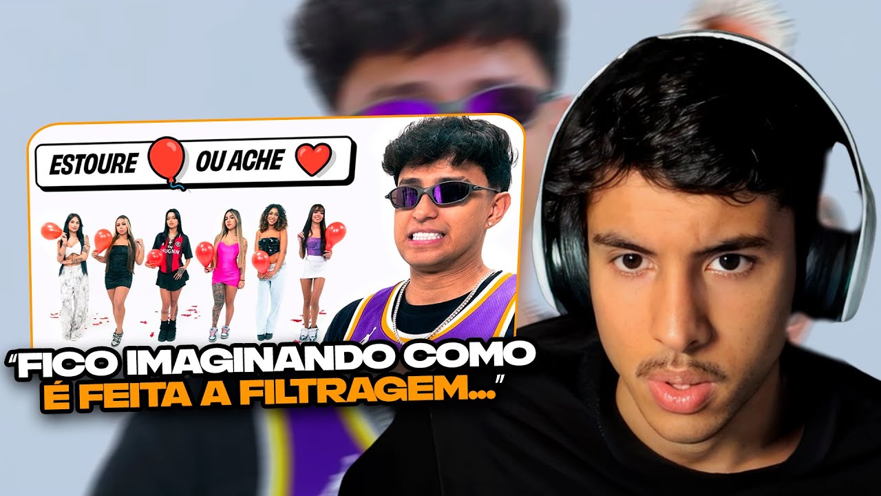 RENATO REAGE: ESTOURE O BALÃO OU ENCONTRE O SEU AMOR! 💜 EP. 3 | NOBRU