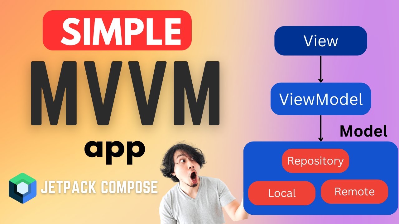 Простое приложение MVVM 🔥 | Android | Jetpack Compose