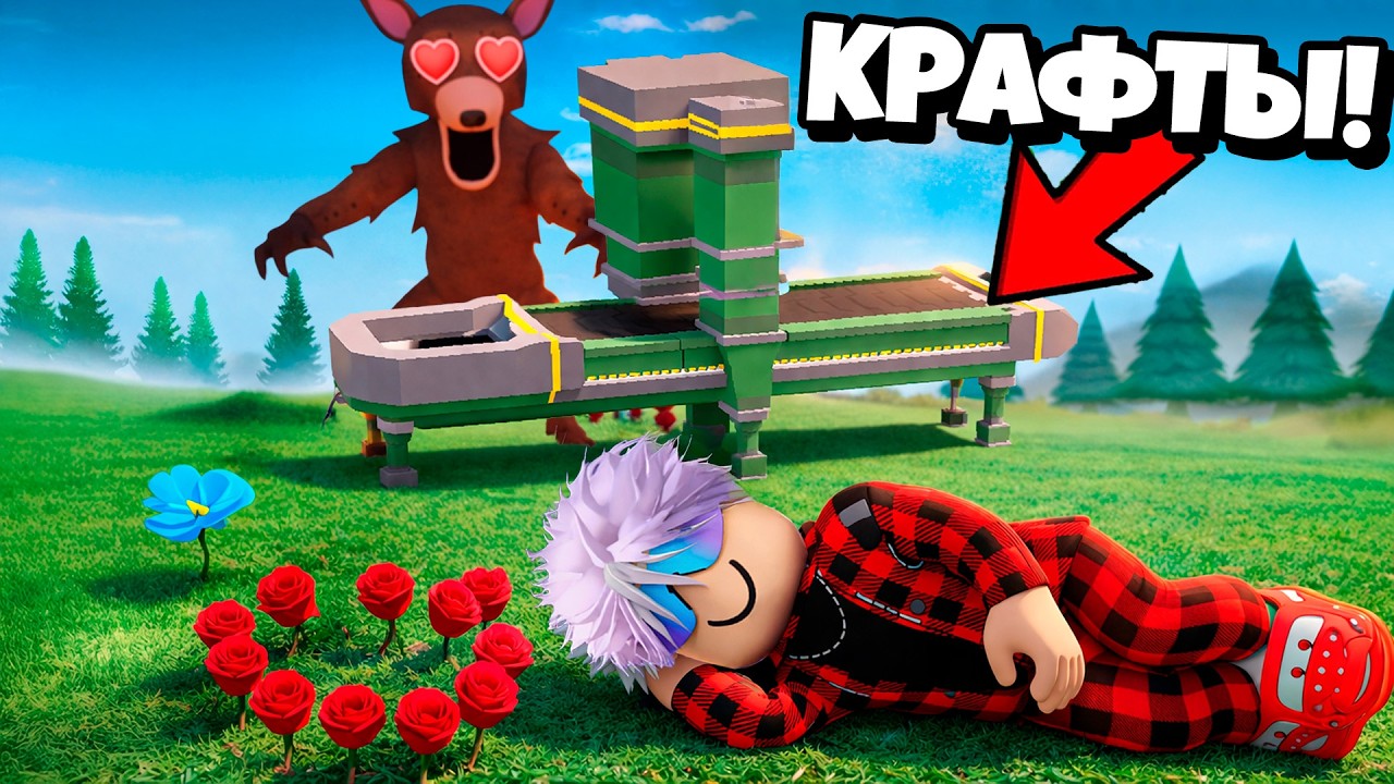 😱ЖДЁМ ОБНОВУ С КРАФТАМИ в 99 НОЧЕЙ в ЛЕСУ! 99 Nights in the Forest в Роблокс!