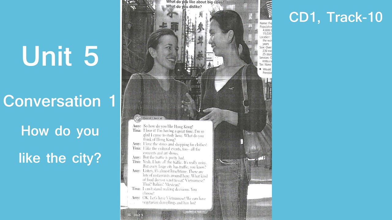 English Conversation Person to Person 1 unit 4-6