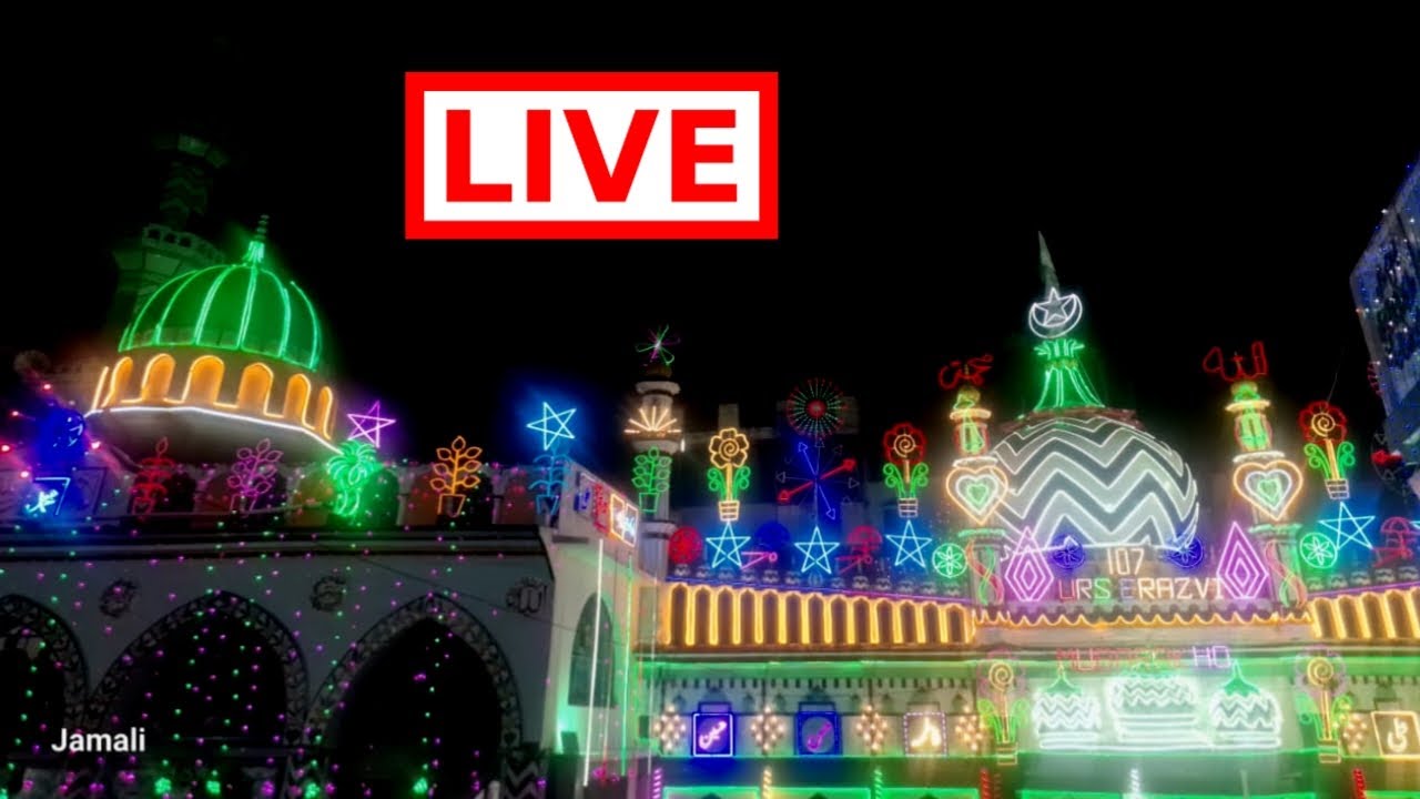 🔴107 urs e razvi 2025 | live from bareilly sharif