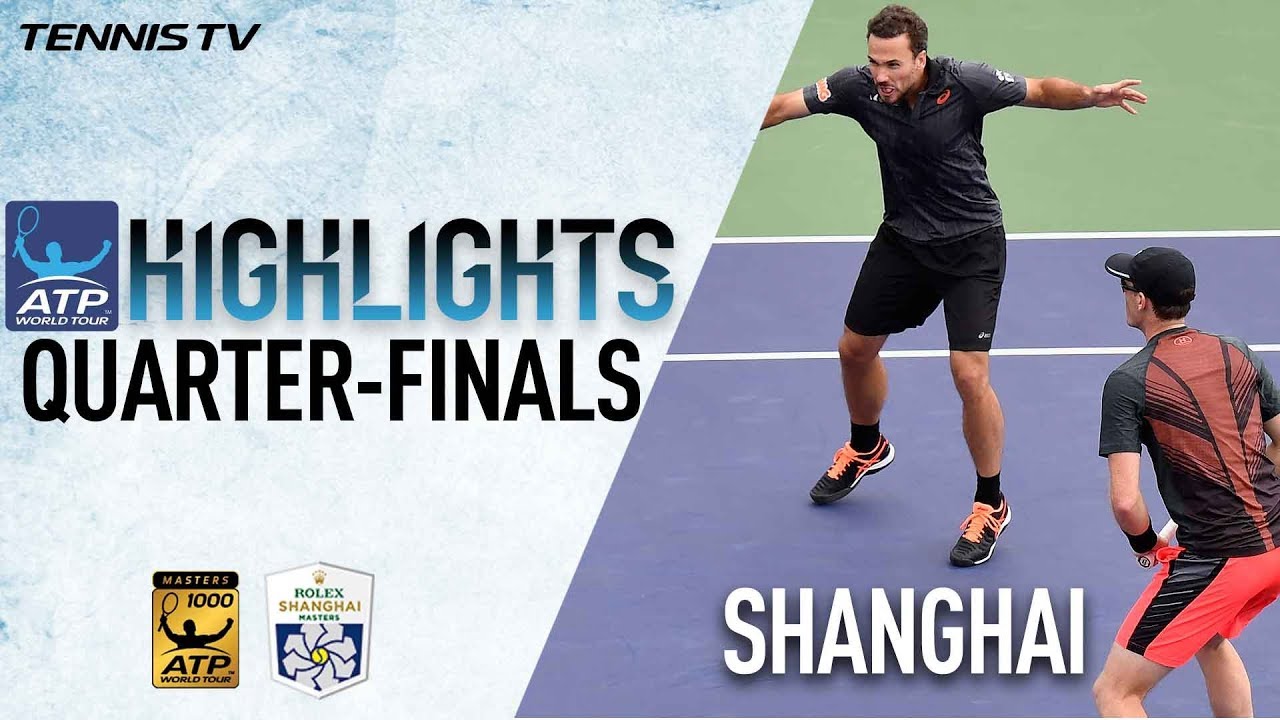 Doubles Highlights: Murray, Soares Into Shanghai 2017 Semi Finals