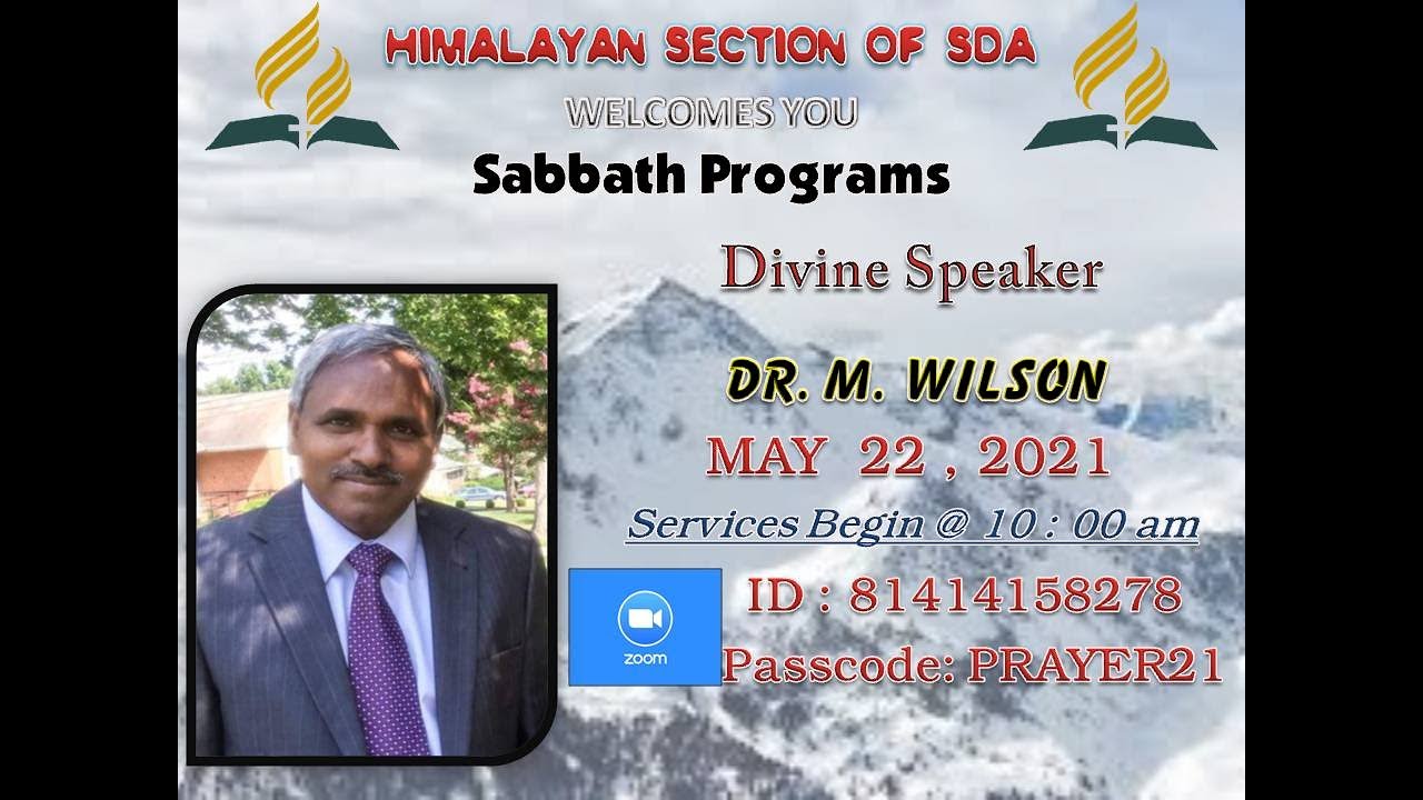 Sabbath Service Nepal - 22nd May 2021