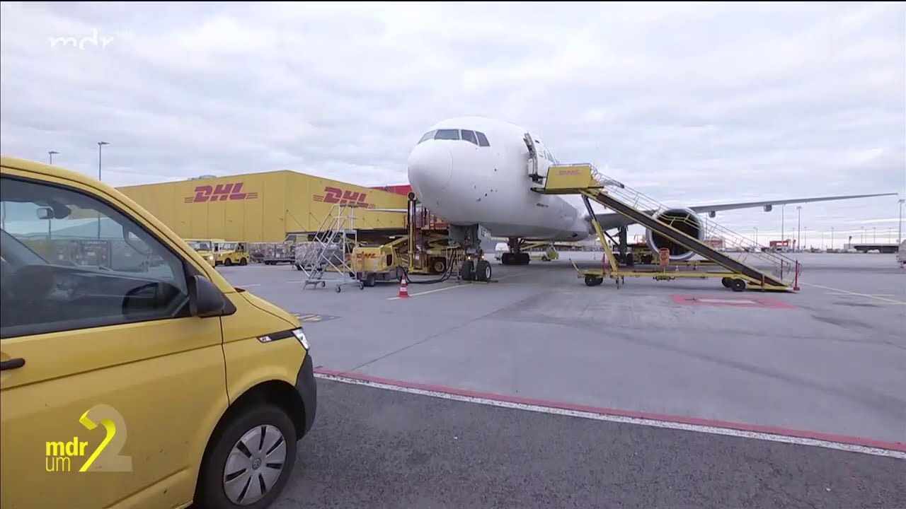 Frühschicht im DHL Luftfahrt-Drehkreuz Leipzig