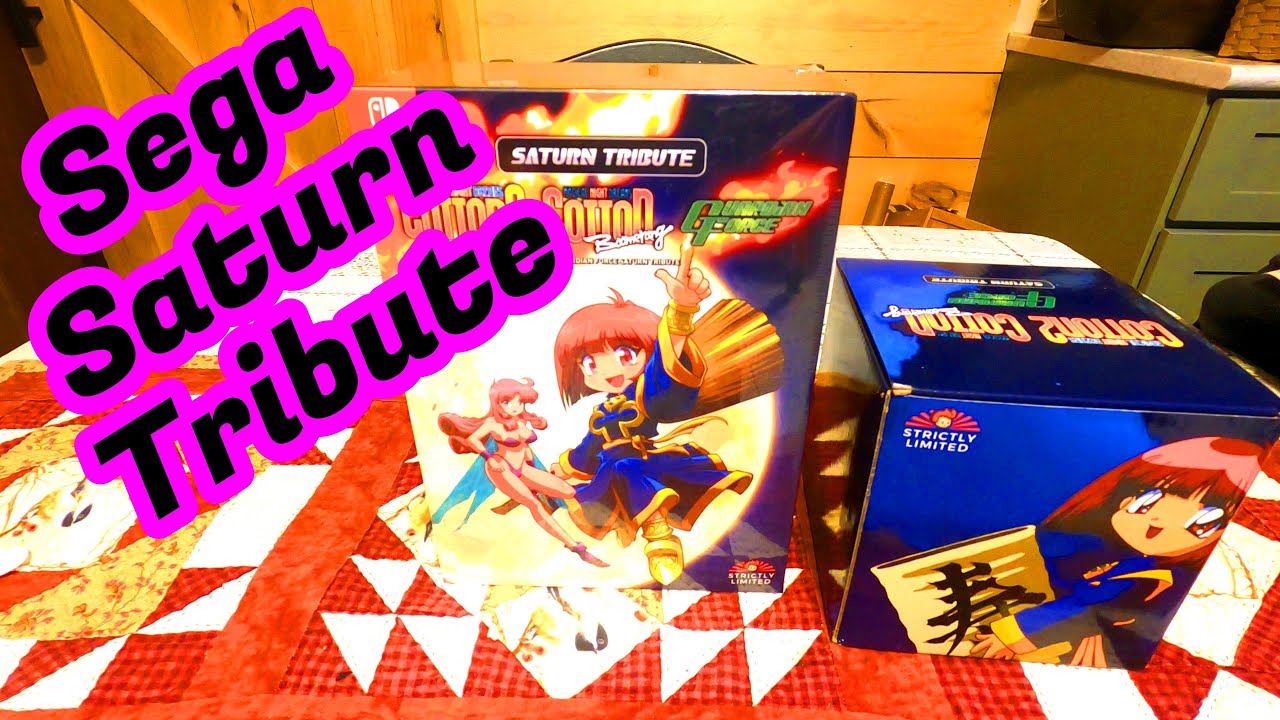 COTTON GUARDIAN FORCE SATURN TRIBUTE COLLECTOR'S EDITION