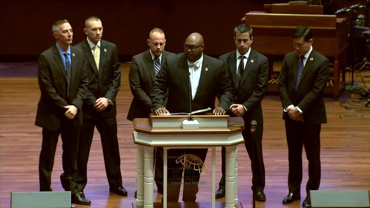 Sean Suiter's Partner Jonathan Jones Speaks at Funeral Service