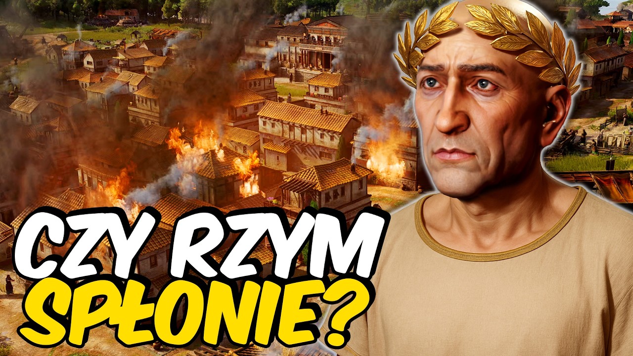 Zbudowałem miasto, kt&oacute;re zostało SPALONE! - Anno 117: Pax Romana