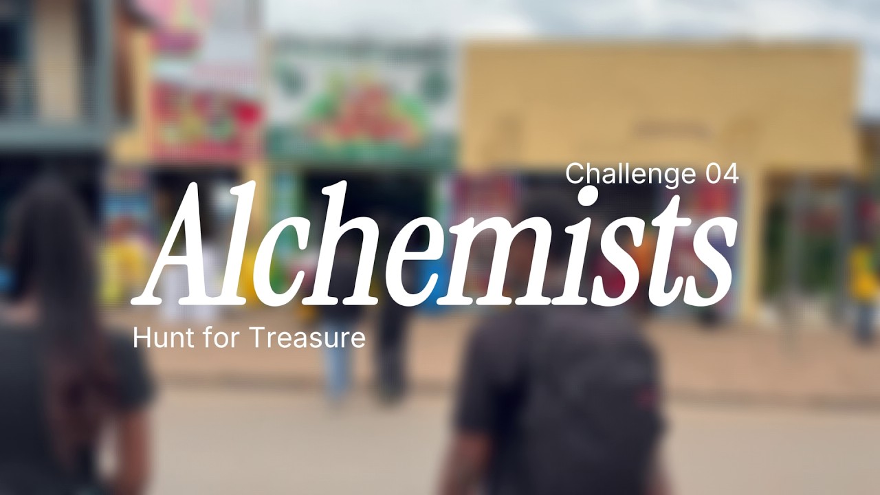 Alchemists - Challenge 04: Hunt for Treasure (Check description for slide deck)