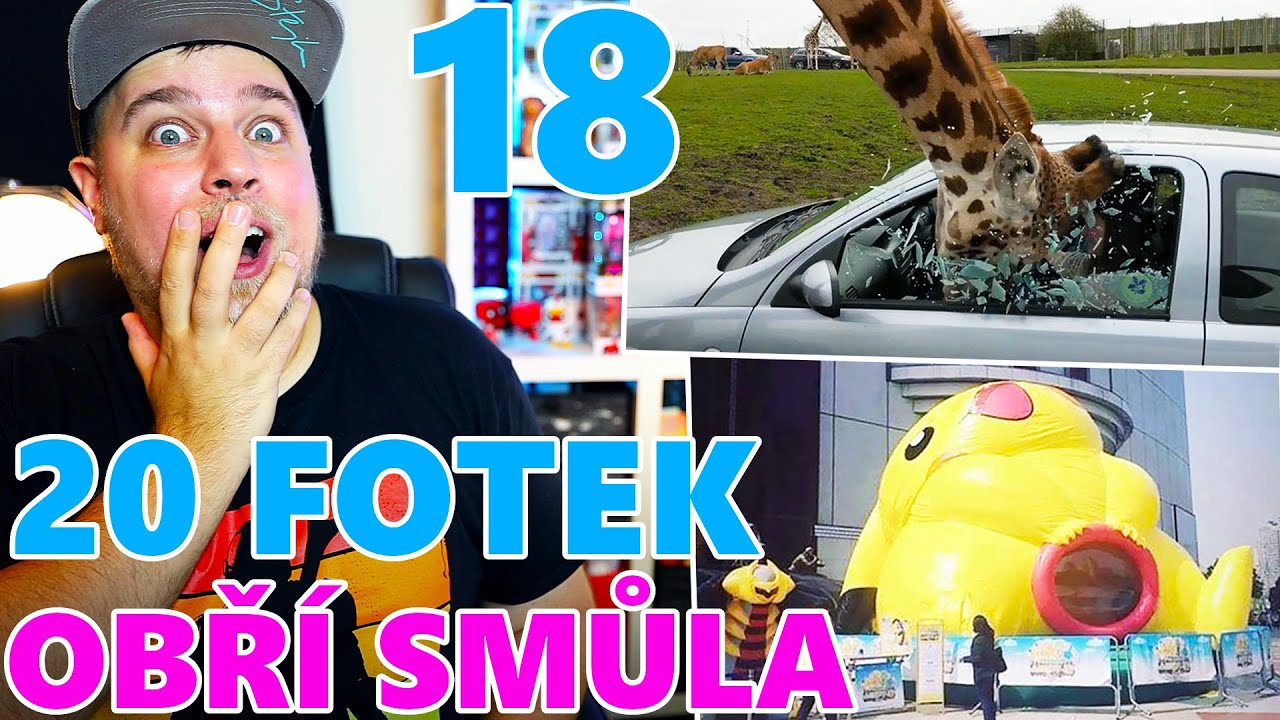 20 FOTEK LID&Iacute; CO MĚLI FAKT OBŘ&Iacute; SMŮLU 18