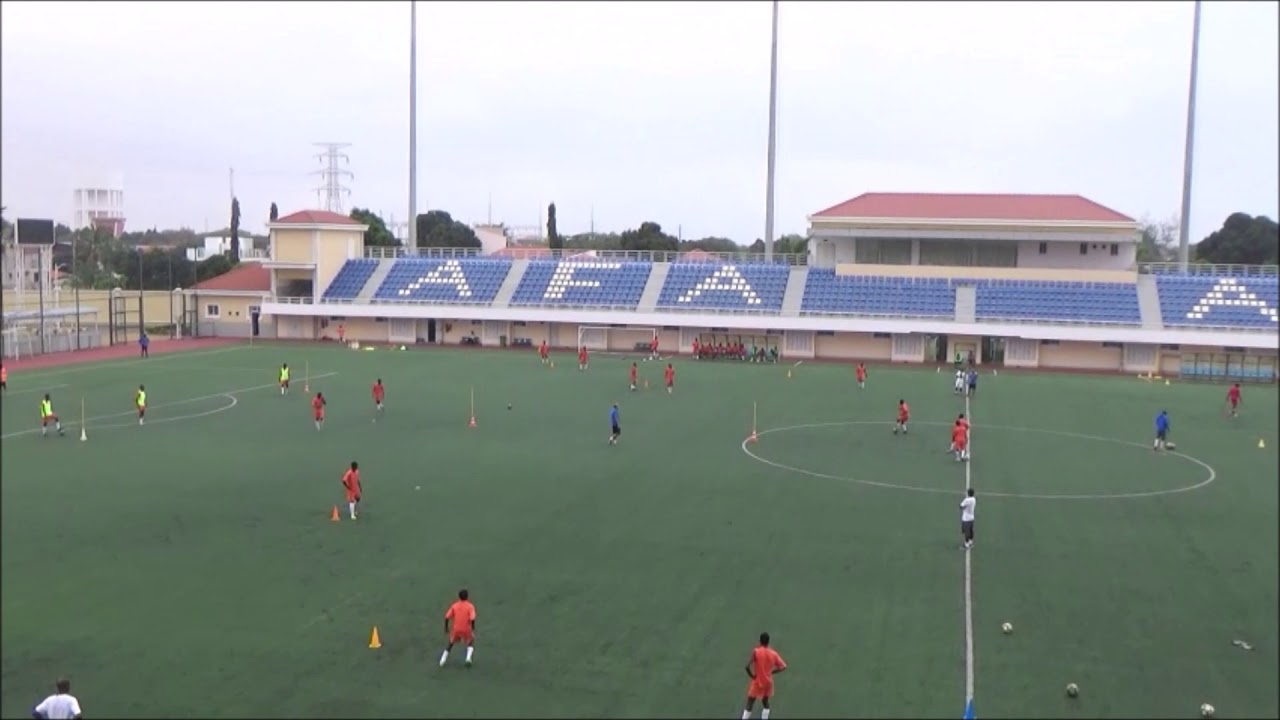 Automatismos de Fútbol-11 para Fútbol Base (4). Escuela de Fútbol Base AFA Angola