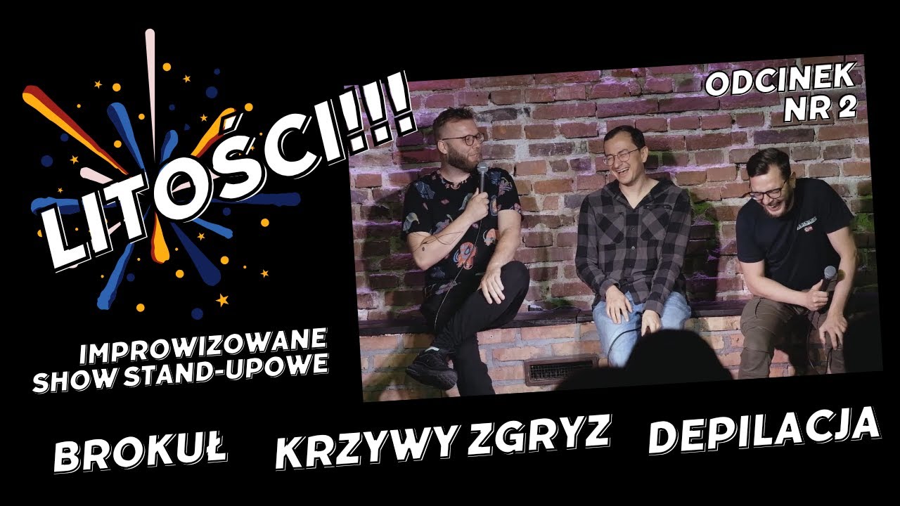 Litości odc.2 | Impro Stand-Up | 2023 | Krzysztof Kasparek | Łukasz Wolski | Tomek Machnicki