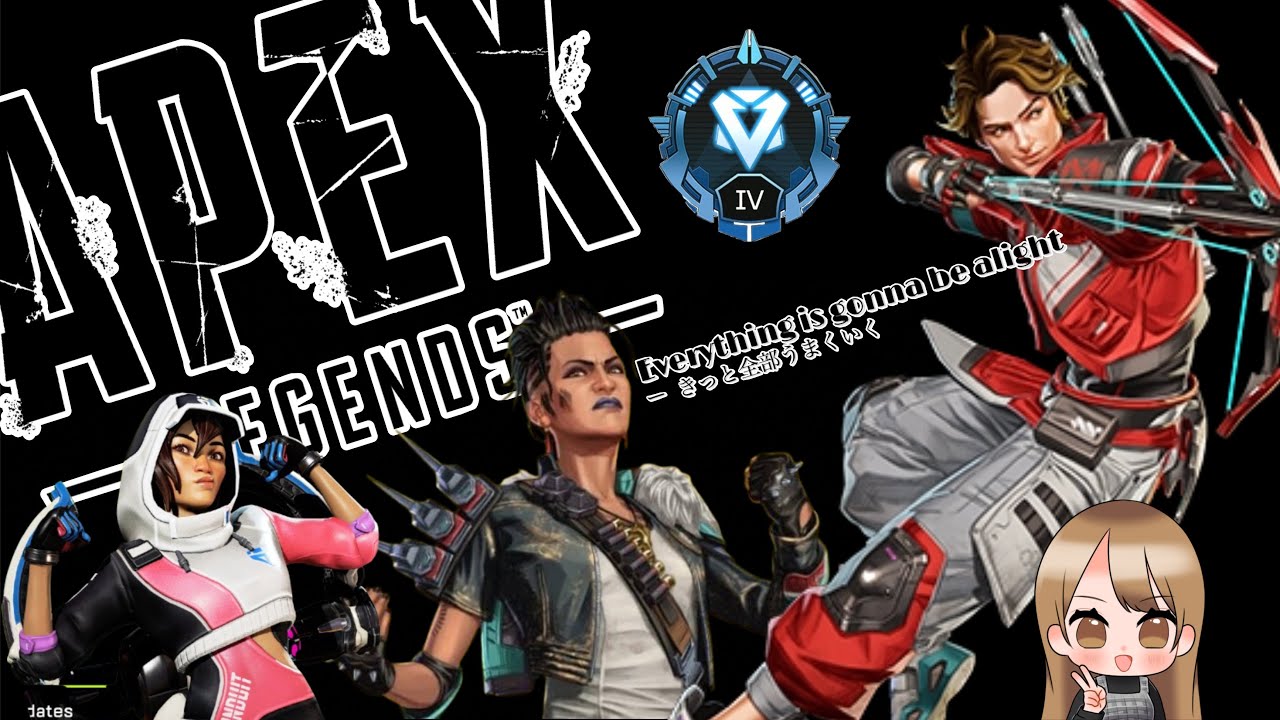 【APEX】お勉強しながら頑張るぞ🌸　プラチナ４スタート/inオリンパス　コメントお気軽に♪初見さんも常連さんも大歓迎！