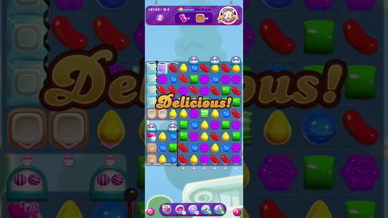 Candy Crush Level 16123 GamePlay