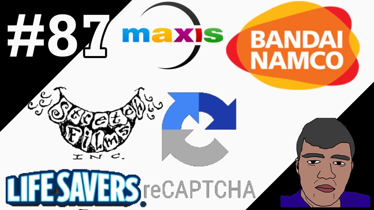 LOGO HISTORY #87 - Maxis, ReCAPTCHA, Life Savers, Bandai Namco & Stretch Films