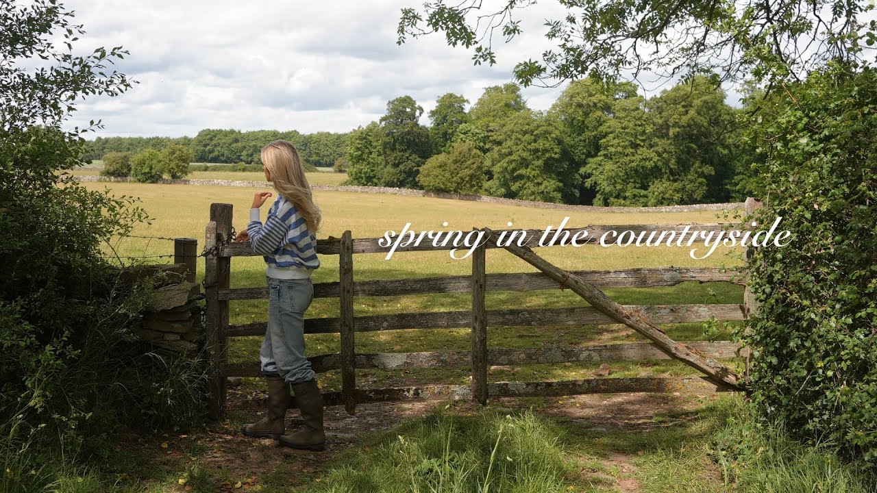 a quiet day at home in the cotswolds & a busy week in london