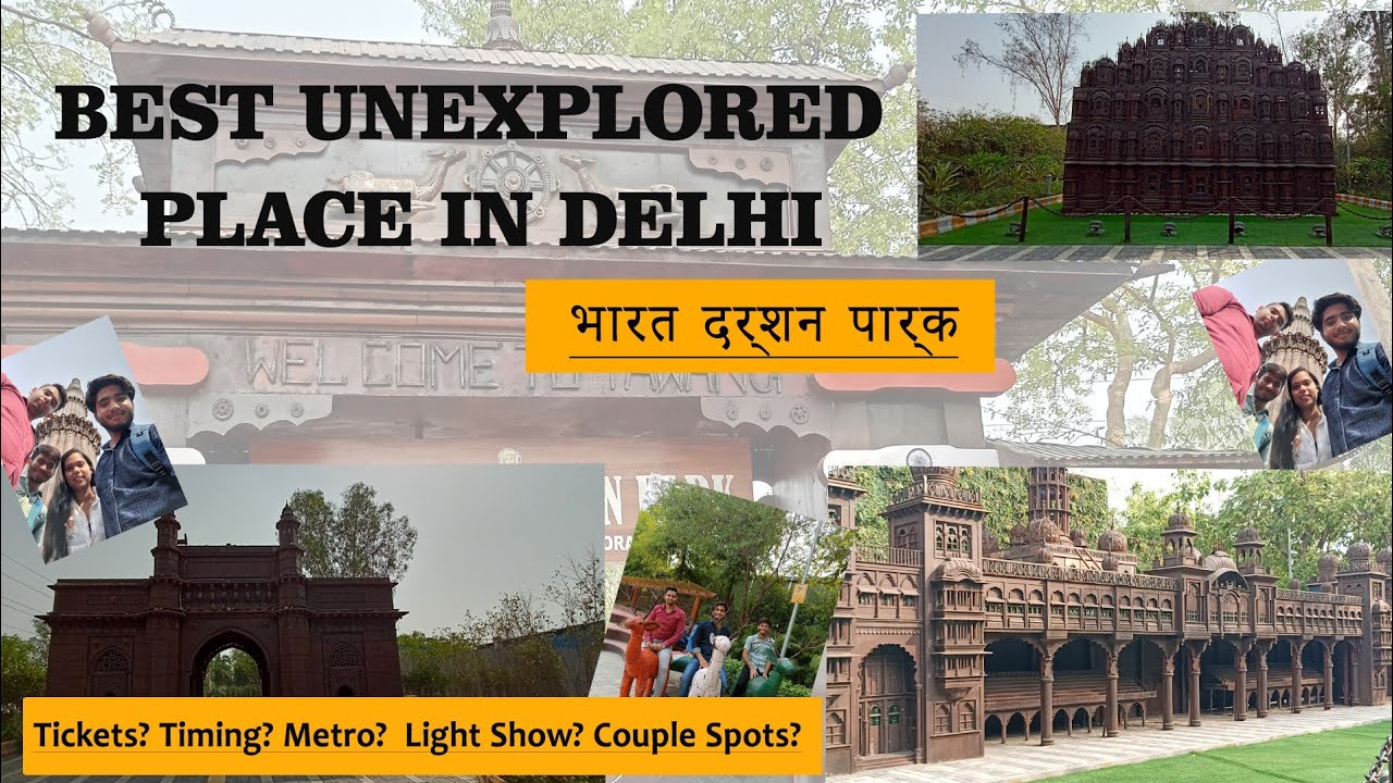 BEST PLACES TO VISIT IN DELHI | UNEXPLORED PLACE IN DELHI HIDDEN GEMS OF DELHI🌚💖.. #couple #friends