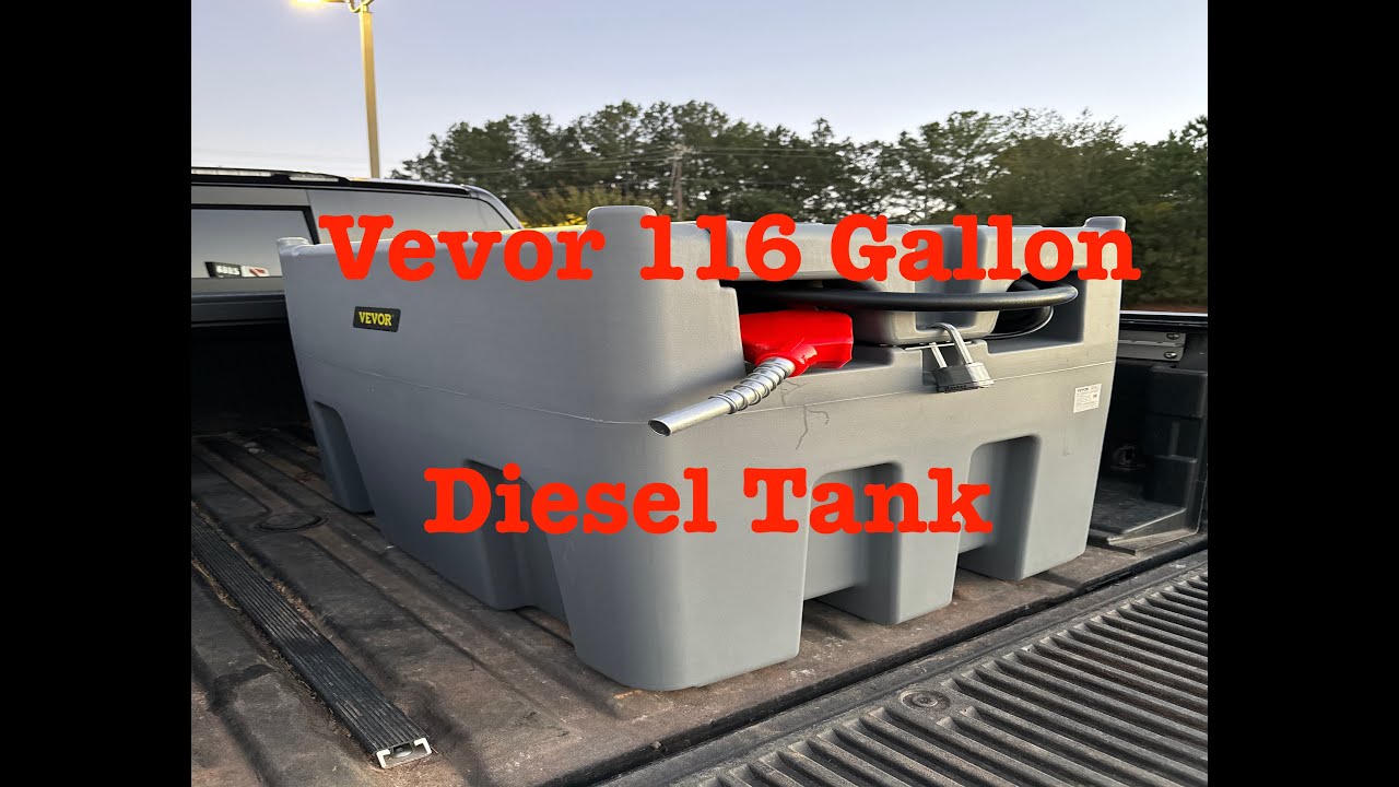 Vevor 116 Gallon Diesel Tank- Huge Diesel Storage Upgrade