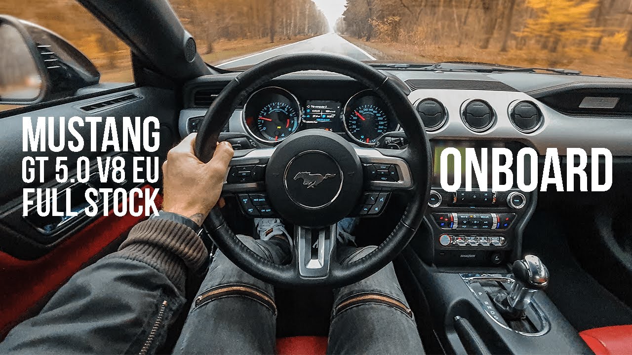POV | FORD MUSTANG GT | 2017 EU Automatic Full Stock | Onboard Drive 4K