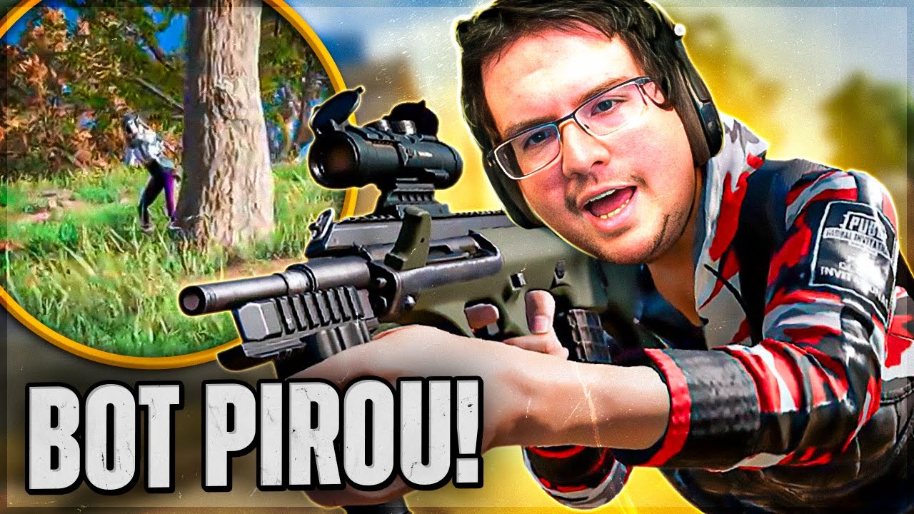 O BOT HACKER E NÃO SEI MAIS JOGAR DE AUG | PUBG