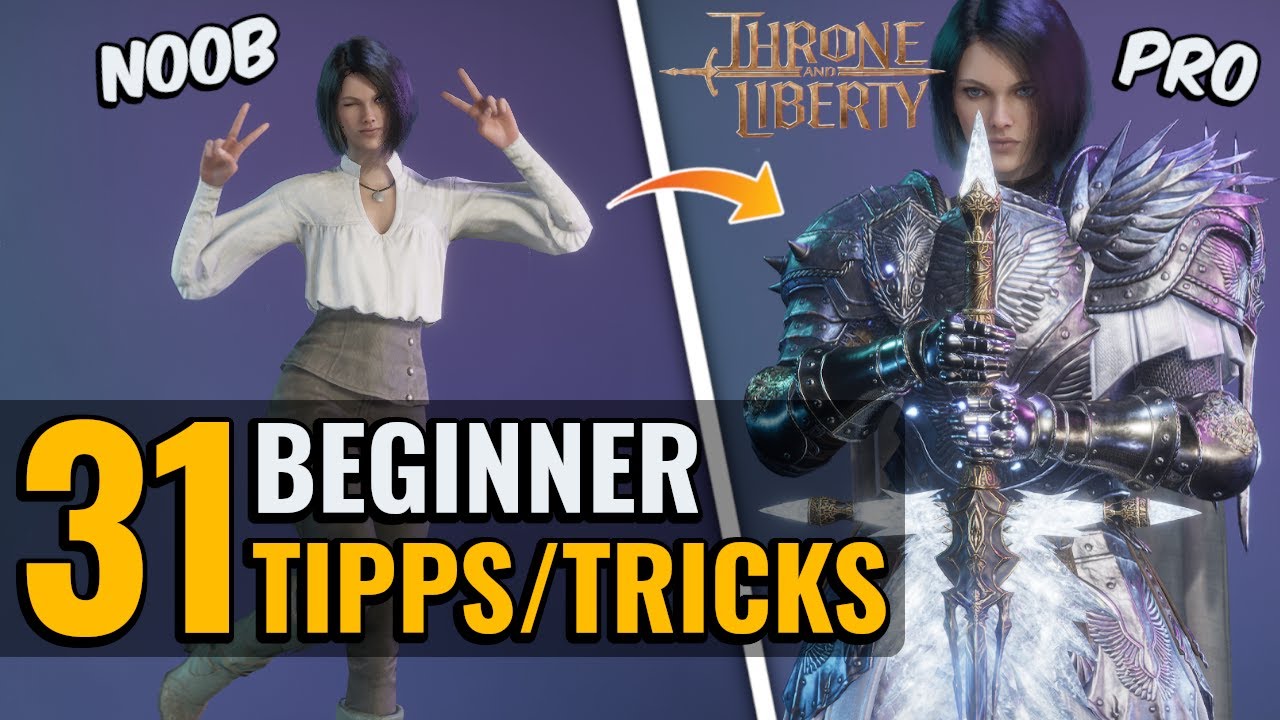 31 TIPPS & TRICKS! Ultimativer Beginner Guide! Fehler vermeiden! | Throne and Liberty Deutsch