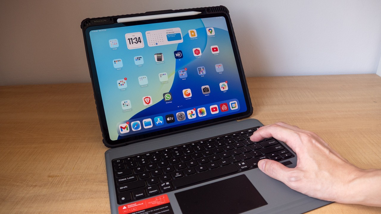 Nillkin Magnetic Bumper Link Keyboard Case for iPad Pro