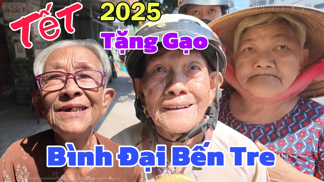 Tặng 321 Túi Gạo Mùng 6 Tết 2025 Đến Những Hoàn Cảnh Khó Khăn Ở Bình Đại Bến Tre | Khương Nhựt Minh