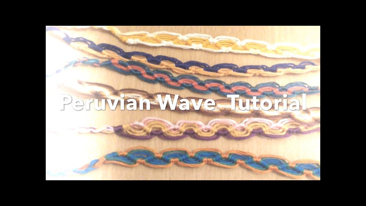 Peruvian Wave Tutorial: Challenge Bracelet 3