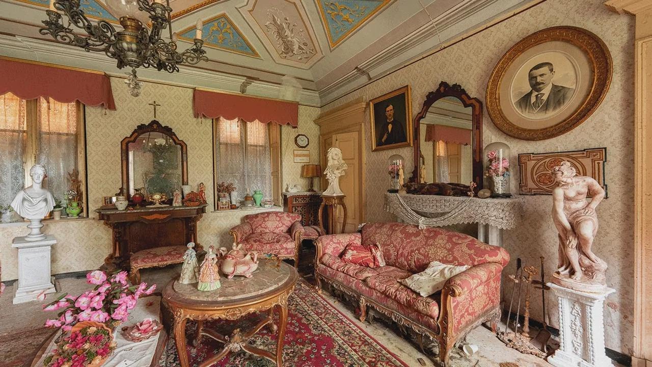 Eigentümern Verboten, Zutritt zu Betreten ~ Verlassenes Italienisches Schloss Voller Antiquitäten!