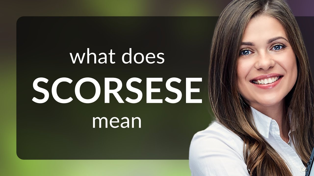 Scorsese &mdash; SCORSESE meaning