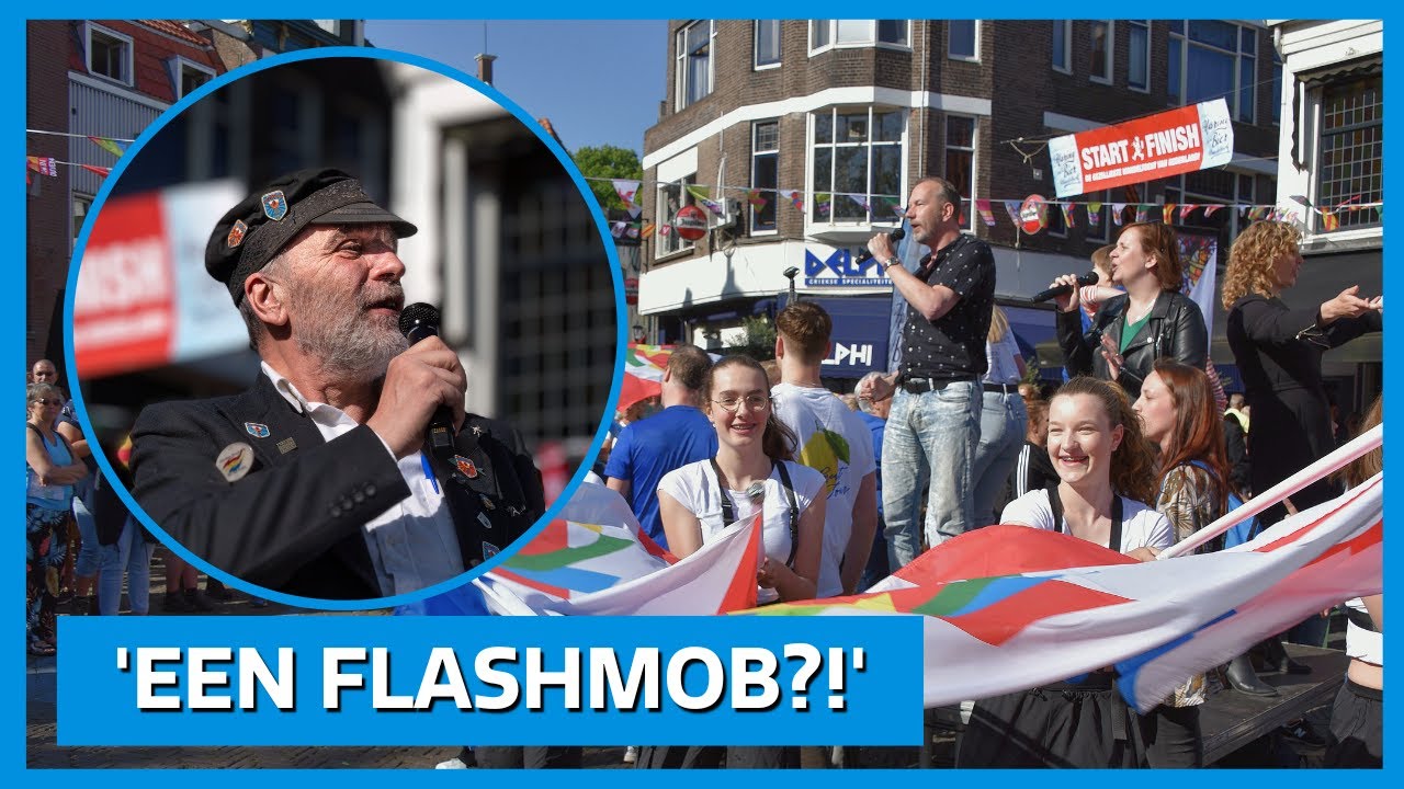 De feestelijke opening van de Haring en Bier wandeltocht 2023! | Vlaardingen 750