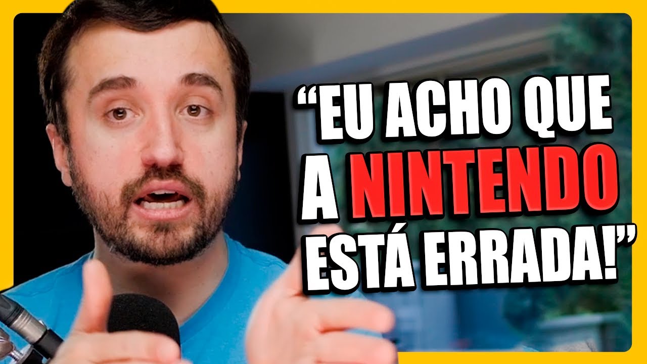 A Nintendo está DERRUBANDO vídeos no Youtube
