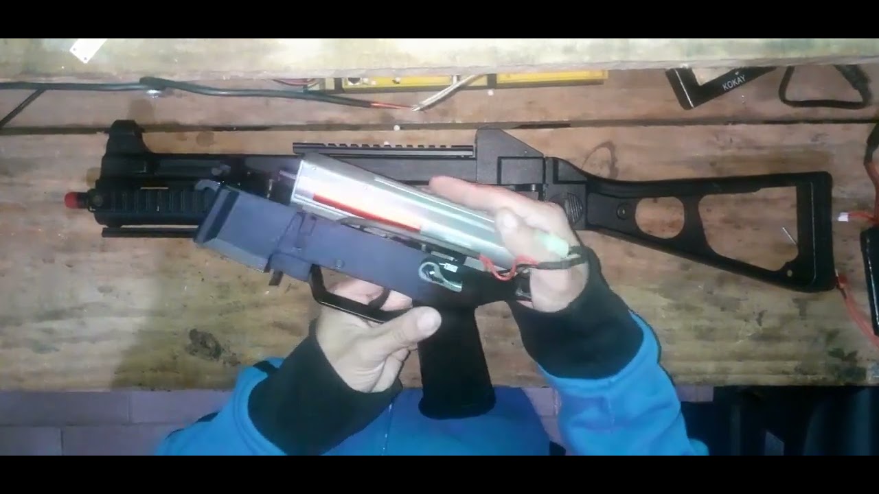 Airsoft, desmontagem completa da UMP 45 Umarex #01.