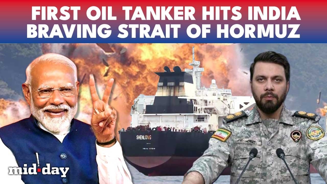 Iran Gives India SPECIAL Hormuz Access? First Oil Tanker Arrives Mumbai Since Beginning Of Iran War