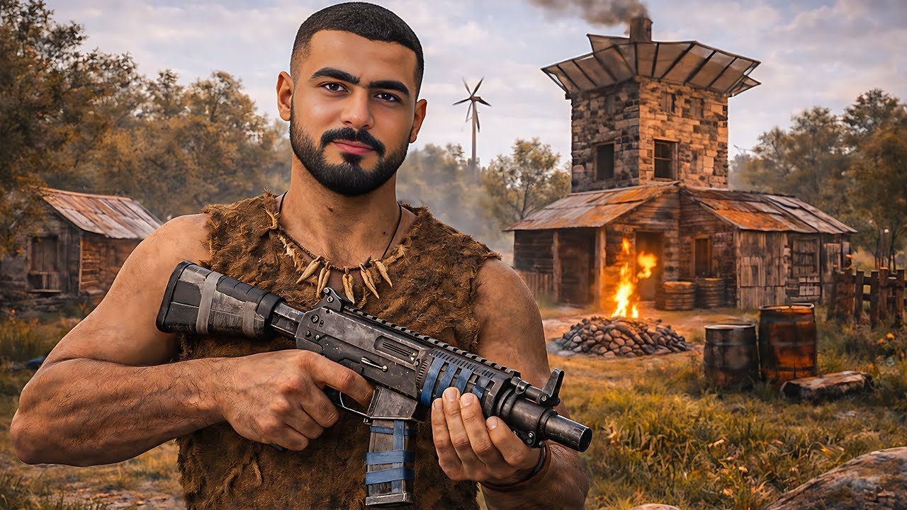 RUST l راست #5  بداية النوب  😍 🔥