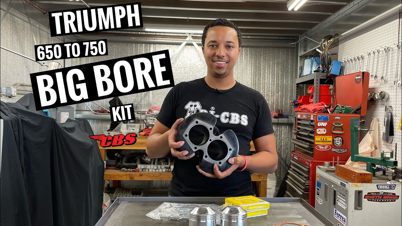 Triumph 650 To 750 &ldquo;Big Bore&rdquo; Kit
