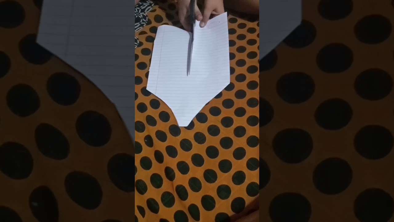 jacket making with paper short