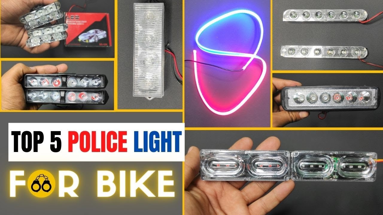 Best Police Light For Bike | Top 5 Police Light For Bike | #policelight #flashlight #light #hjg