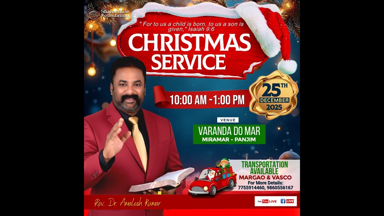 25.12.2025 CHRISTMAS SERVICE (VARANDA DO MAR MIRAMAR - PANJIM