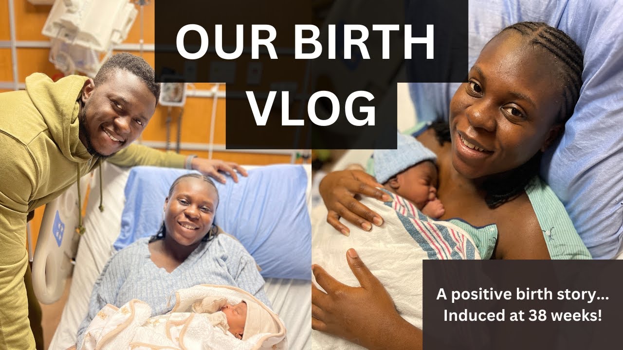 BIRTH VLOG | INDUCED AT 38 WEEKS | FIRST BABY | POSITIVE LABOUR & DELIVERY